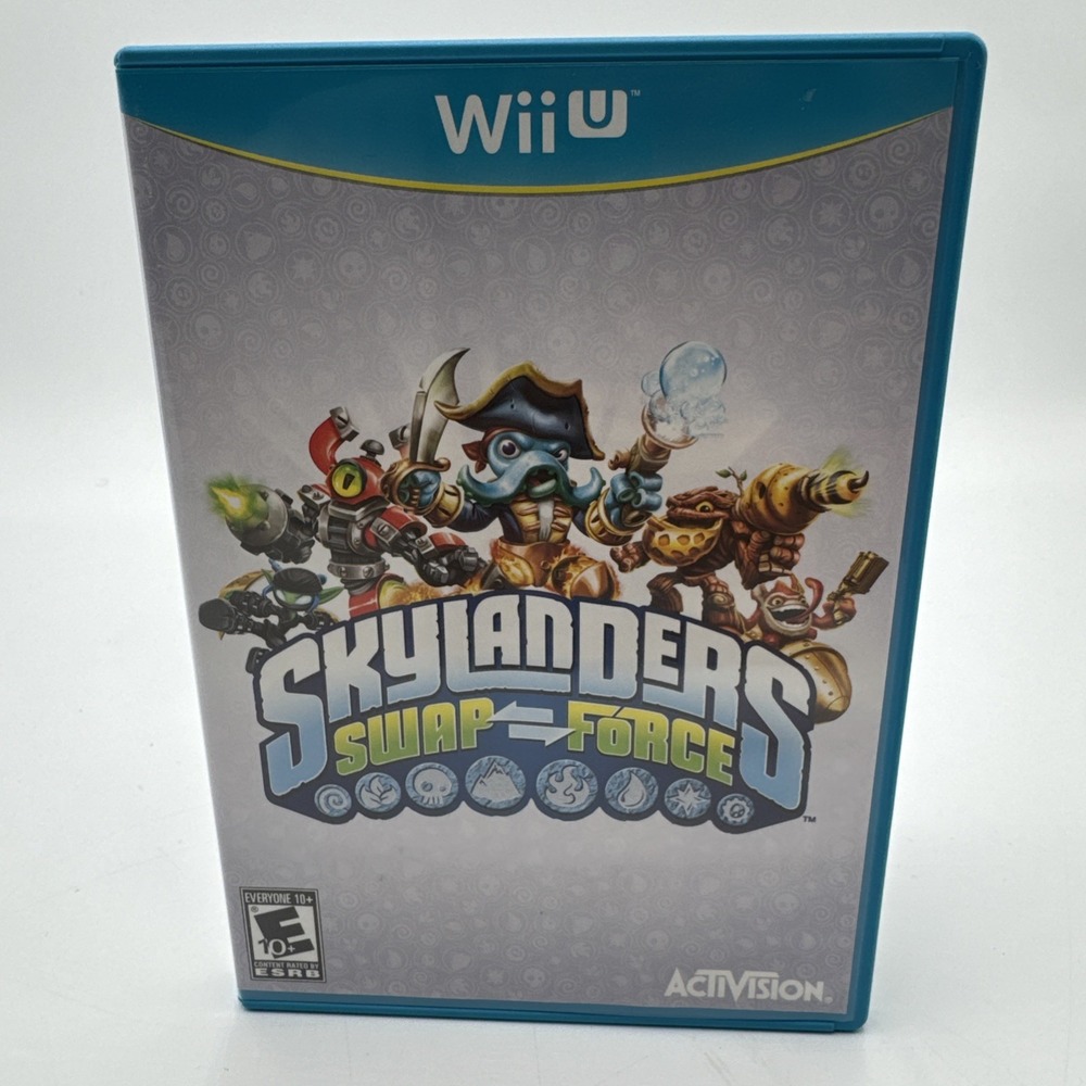 Skylanders Swap Force Nintendo Wii U Activision 2013 Action Adventure No Manual